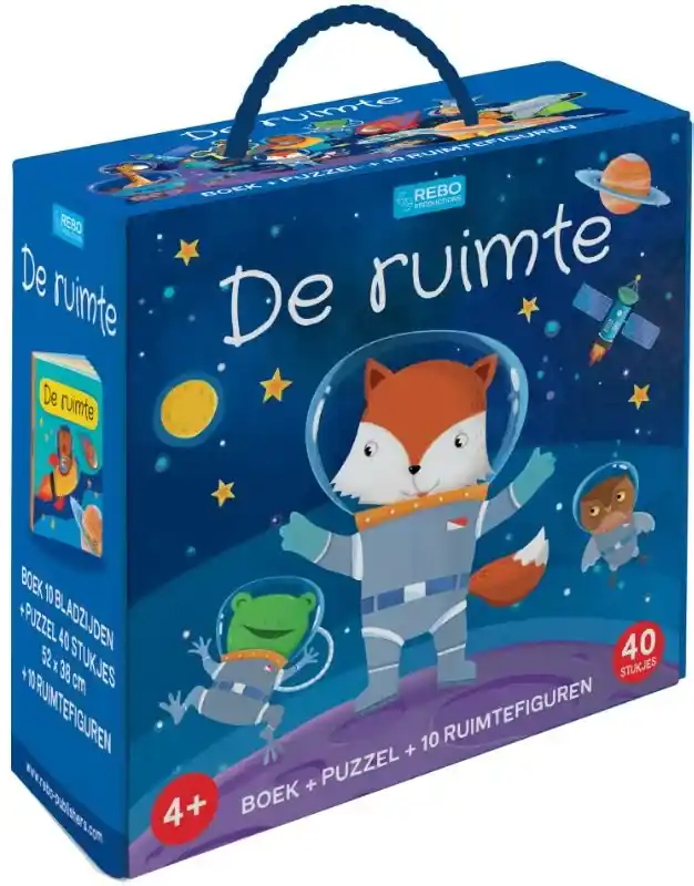 Boek + puzzel + 10 figuren Bestseller