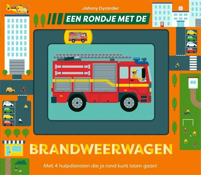 Een rondje met de brandweerwagen Direct Verzonden