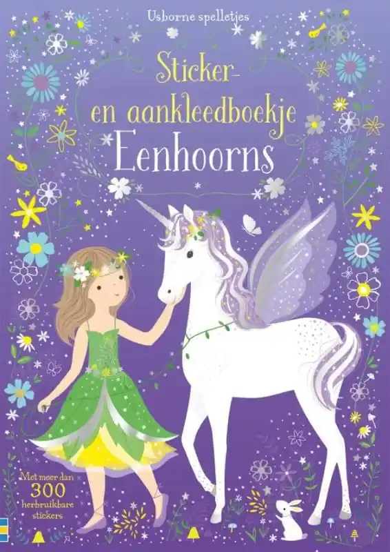 Sticker- en aankleedboekje Eenhoorns Koopje
