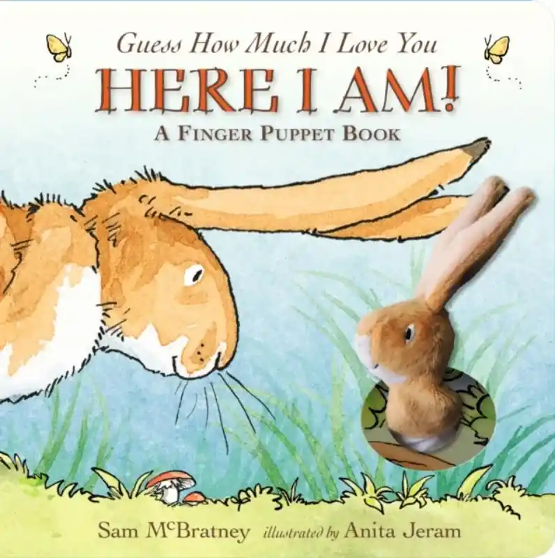 Flitsaanbieding Here I Am A Finger Puppet Book