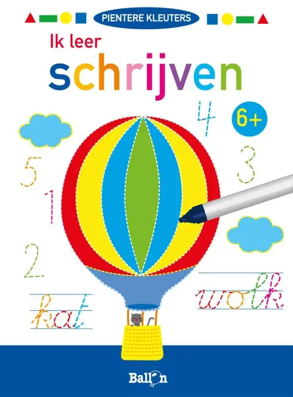 Hoge Kwaliteit Ik leer schrijven 6+