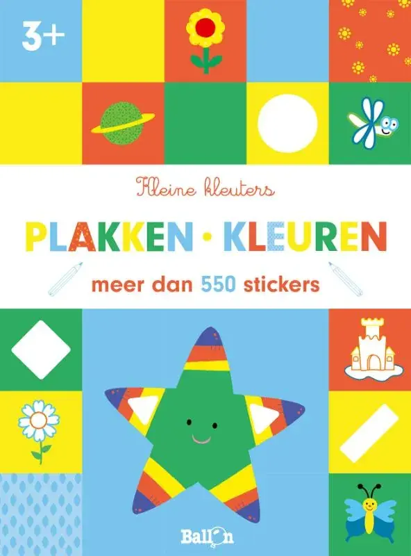 Plakken en kleuren 3+ Lage Prijs