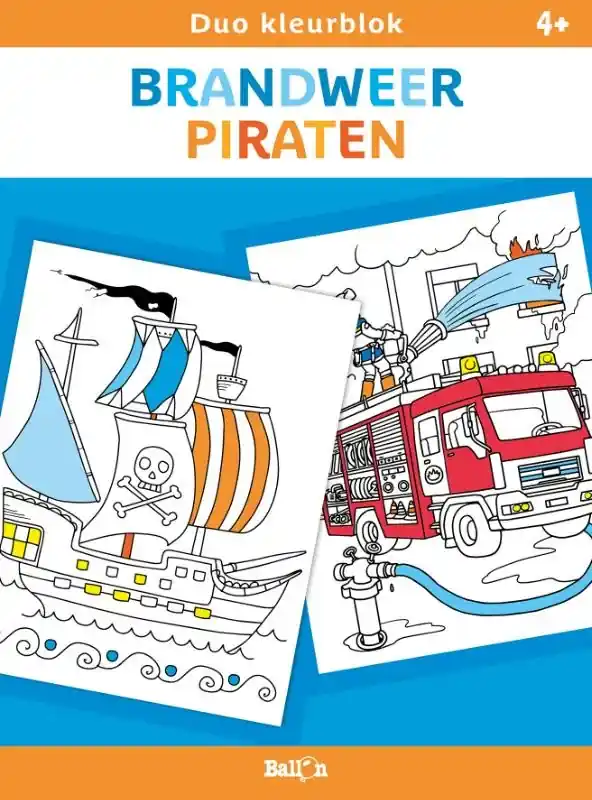 Merkproduct Brandweer en piraten