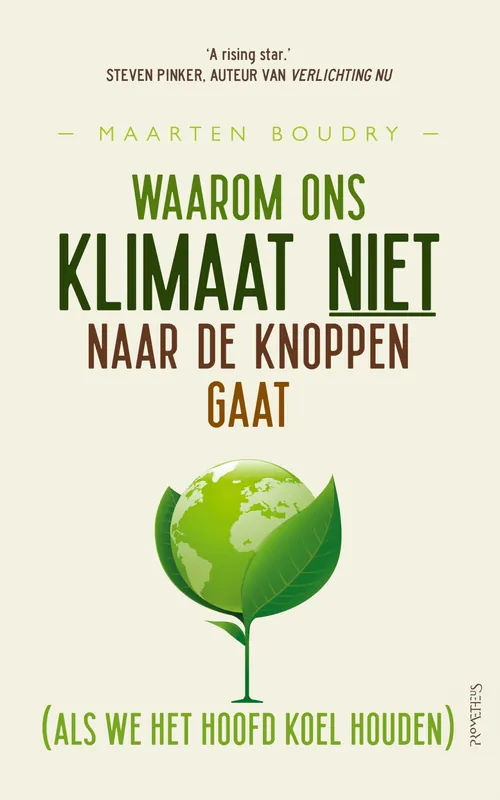 Flitsaanbieding Waarom ons klimaat niet naar de knoppen gaat (als we het hoofd koel houden)