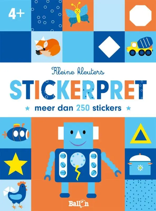 Stickerpret 4+ Aanbieding