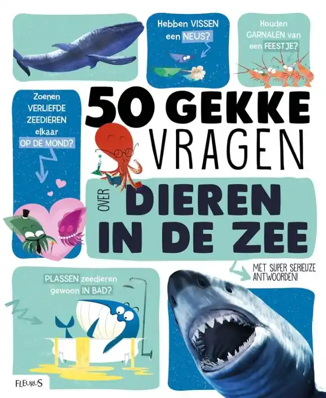 50 gekke vragen over dieren in de zee Bestel Nu