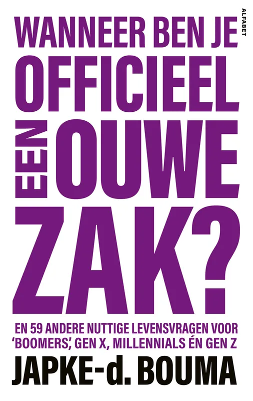 Wanneer ben je officieel een ouwe zak? Fabrieksprijs