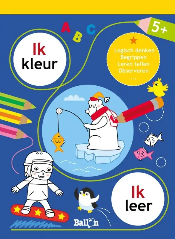 Ik kleur ik leer 3+ Korting