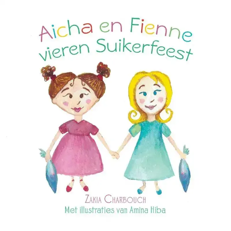 Aanbieding Aicha en Fienne vieren Suikerfeest