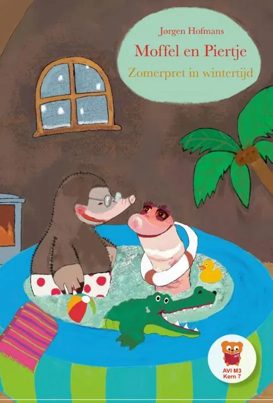 Moffel en Piertje Zomerpret in wintertijd Merkproduct