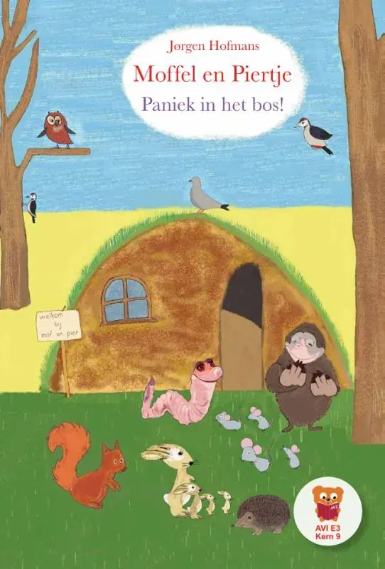 Moffel en Piertje Paniek in het bos Gereduceerde Prijs