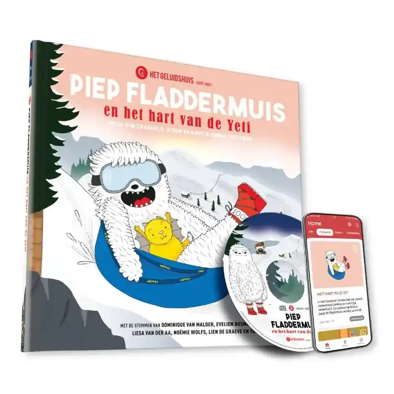 Piep Fladdermuis en het hart van de Yeti Gecertificeerd