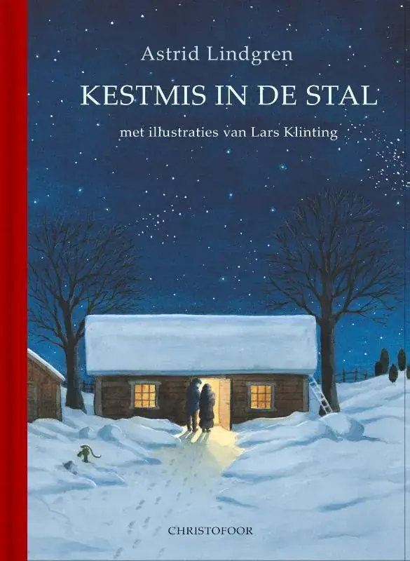 Aanbieding Kerstmis in de stal