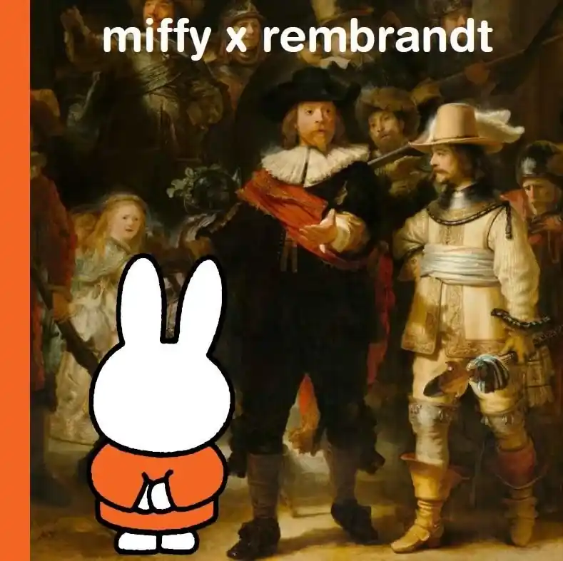 Gereduceerde Prijs miffy x rembrandt