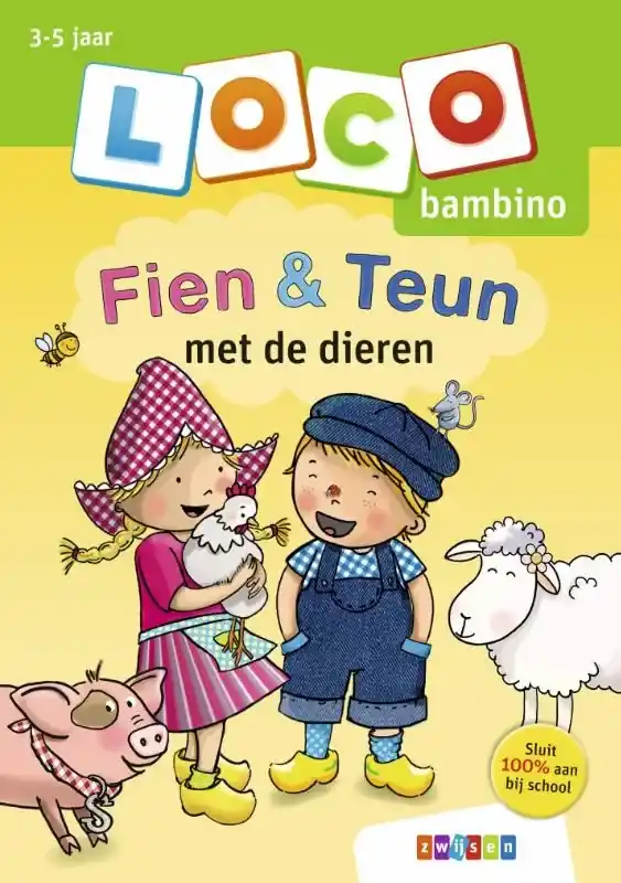 Laatste Versie Loco bambino Fien & Teun met de dieren