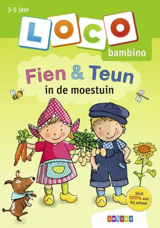 Betaalbaar Fien & Teun in de moestuin