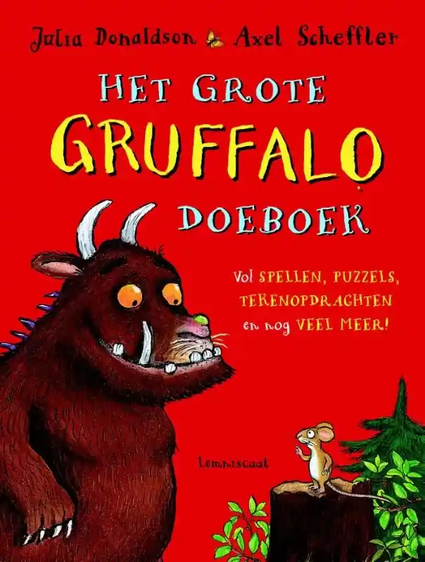 Lage Kosten Het grote Gruffalo Doeboek – vol spellen, puzzels, tekenopdrachten en nog veel meer