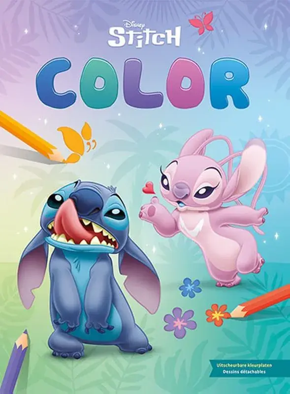 Beperkt Aanbod Disney Color Stitch kleurblok / Disney Color Stitch bloc de coloriage