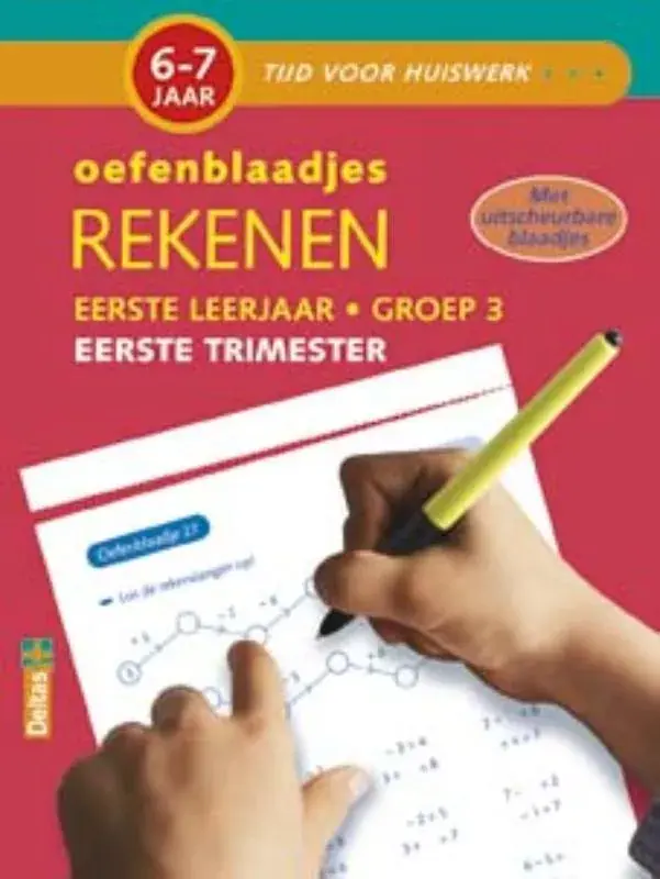 Oefenblaadjes rekenen (6-7 j.) Eerste trimester Koopje
