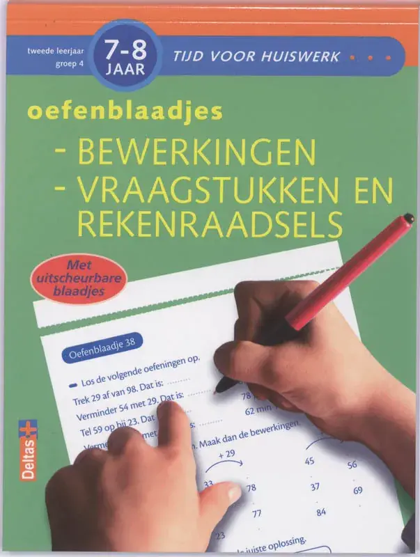 Dagaanbieding Oefenblaadjes bewerkingen vraagstukken en rekenraadsels
