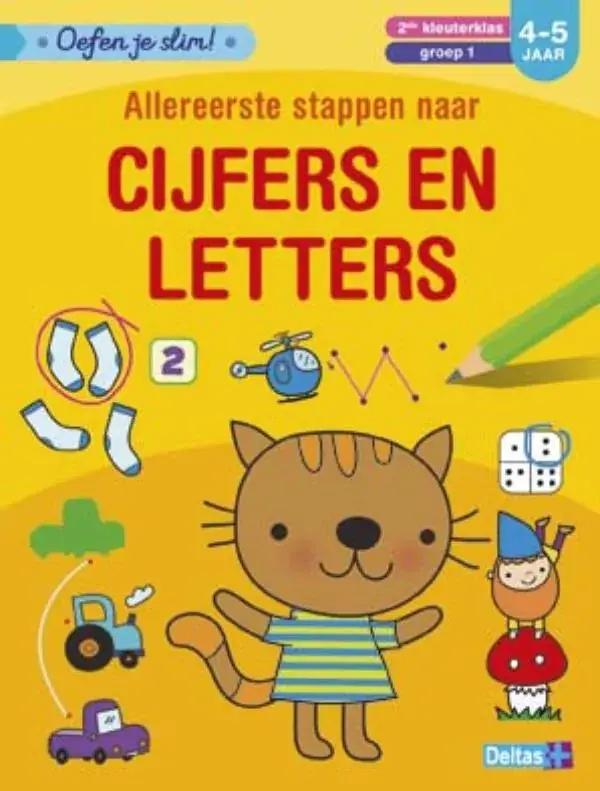 Beperkt Aanbod Allereerste stappen naar cijfers en letters (4-5 j.)