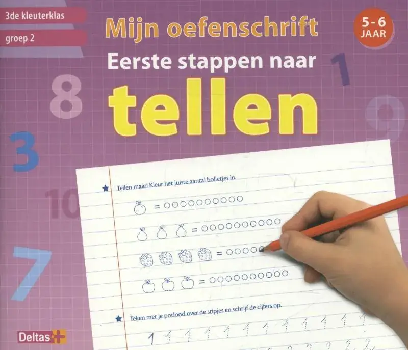 Mijn oefenschrift eerste stappen naar tellen (5-6 j.) Beperkt Aanbod