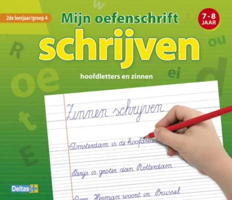 Mijn oefenschrift Schrijven hoofdletters en zinnen Dagaanbieding