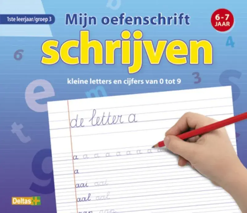 Tijdelijk Beschikbaar Schrijven kleine letters en cijfers van 0 tot 9