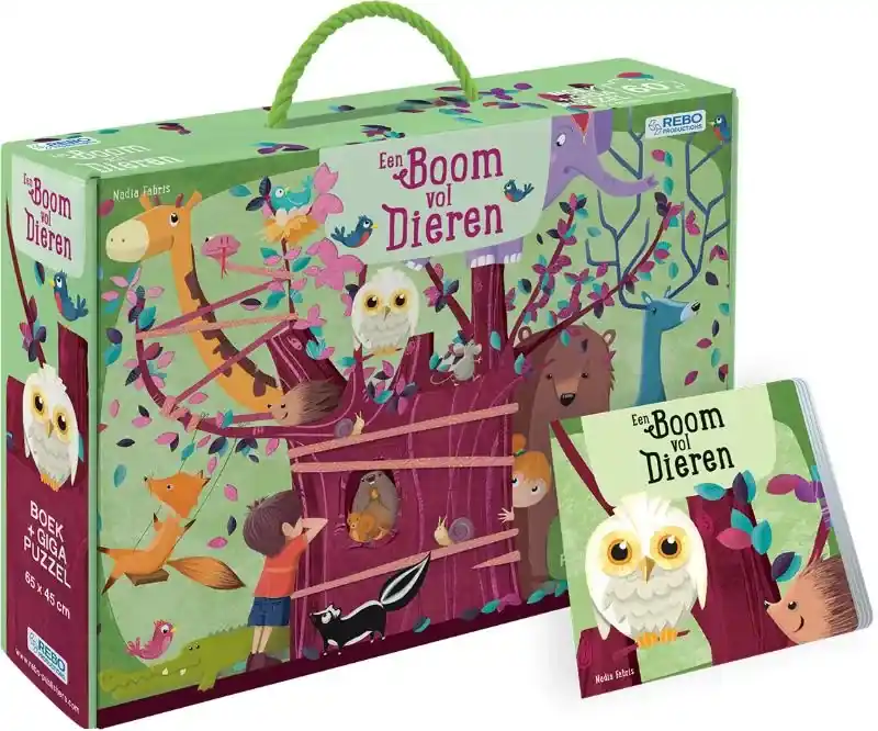 boek + giga puzzel Gecertificeerd