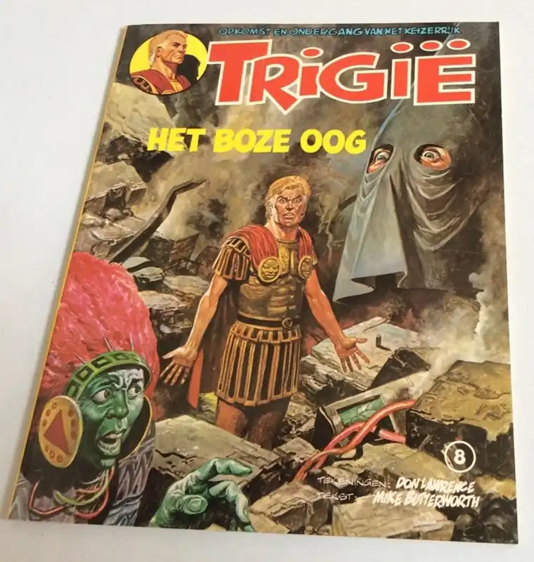 Trigie Het Boze oog 8 - Mike Butterworth, Don Lawrence Speciale Aanbieding