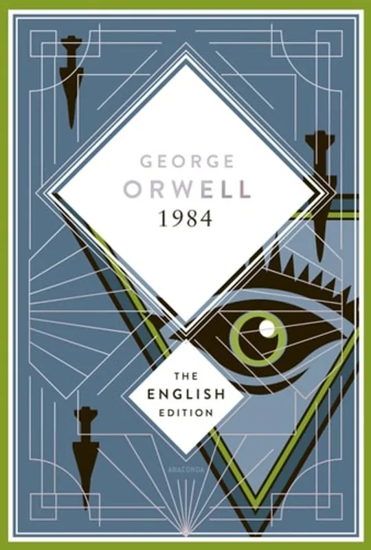 Orwell - 1984 / Nineteen Eighty-Four. English Edition A Special Edition Hardcover with Silver Foil Embossing - George Orwell Populair