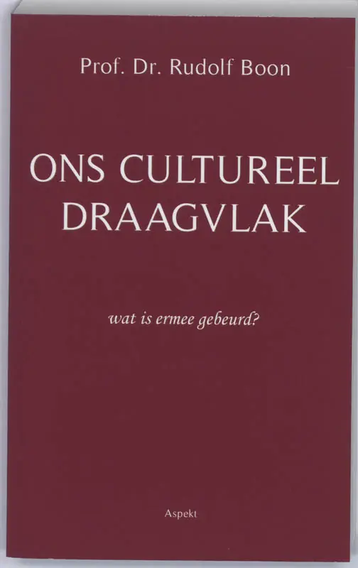 Ons cultureel draagvlakWat is er gebeurd met ons culturele draagvlak? - Rogier Boon Favoriet