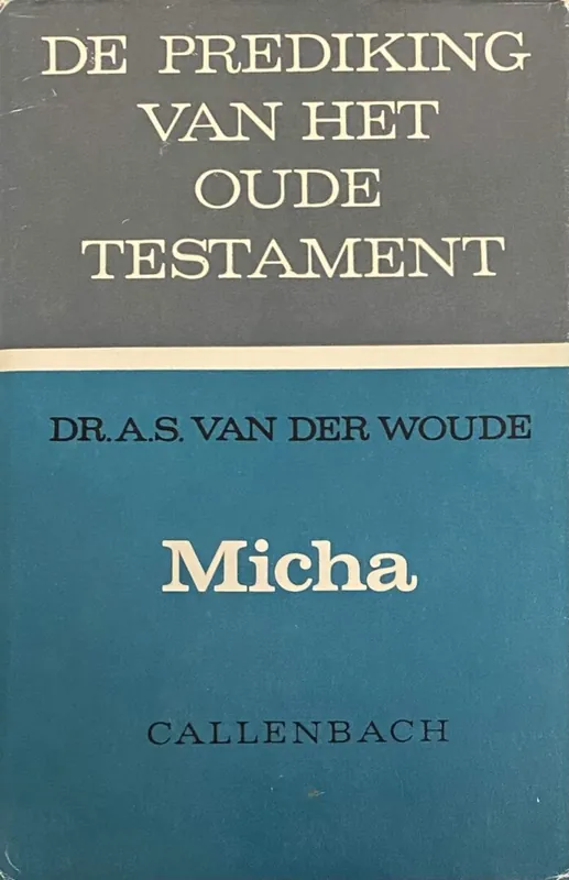 Weekendaanbieding Micha - A.S. van der Woude