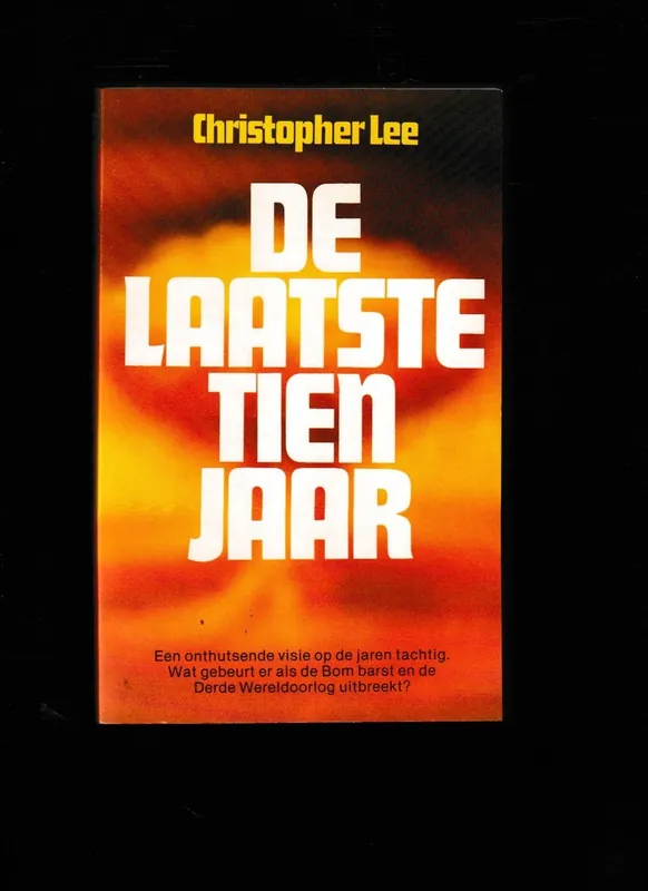 De laatste tien jaar. - Christopher Lee. Gereduceerde Prijs