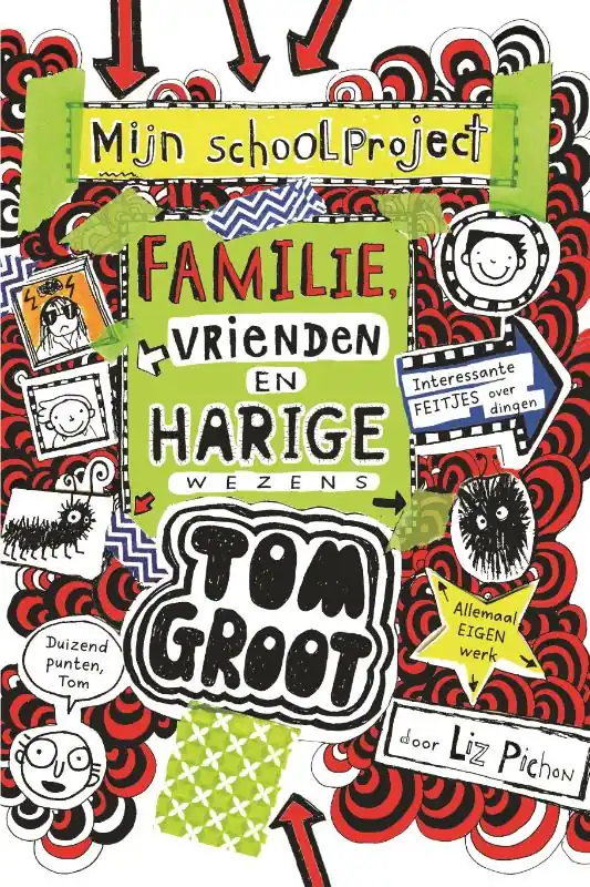 Aanbieding Mijn schoolproject : familie, vrienden en harige wezens - Liz Pichon