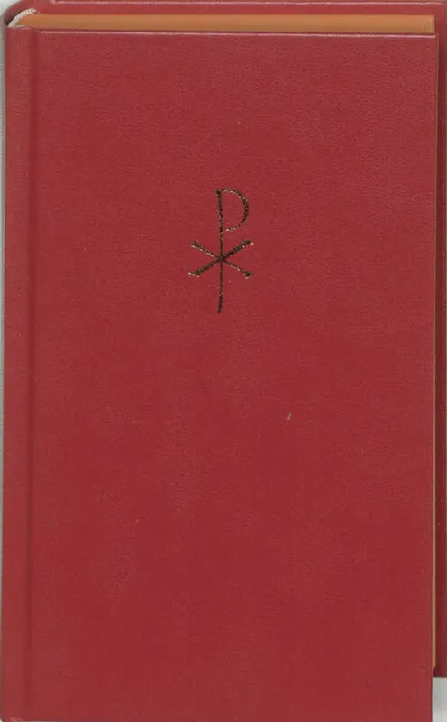 Liedboek voor de kerken groot balacron rood Hoge Kwaliteit