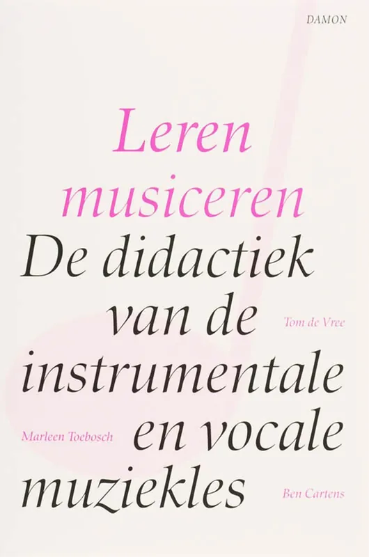 Snelle Levering Leren musiceren - Tom De Vree