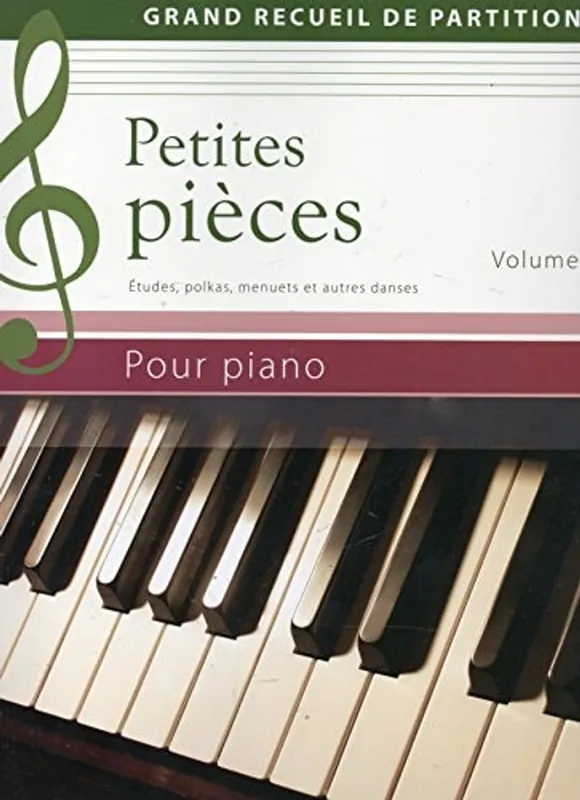 Populair Petites pièces - Grand recueil de partitions - Volume 1 - Etudes, polkas, menuets et d'autres danses - Flodl, Wolfgang