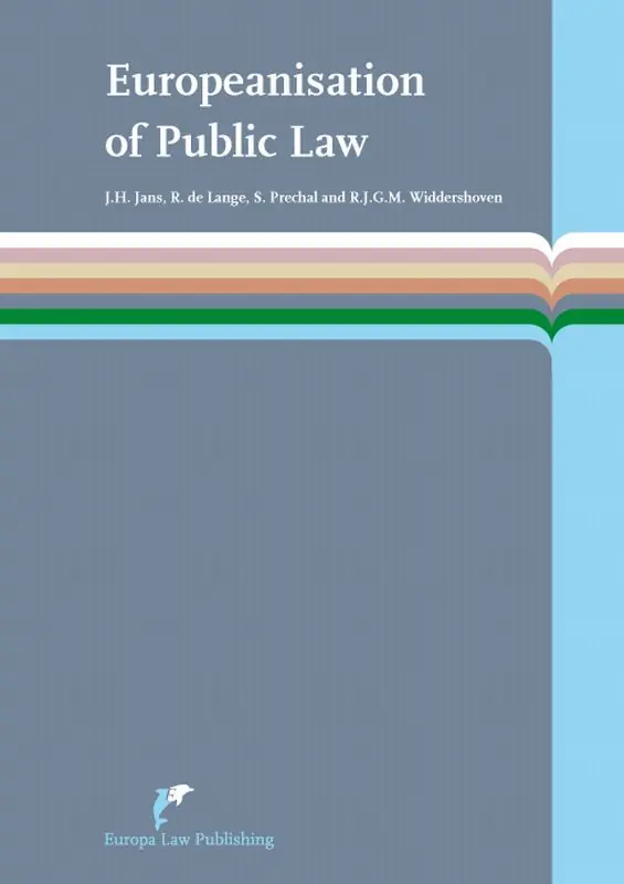 Europeanisation of Public Law - J.H. Jans Koop Vandaag