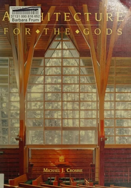 Direct Beschikbaar Architecture for the Gods - Michael Crosbie