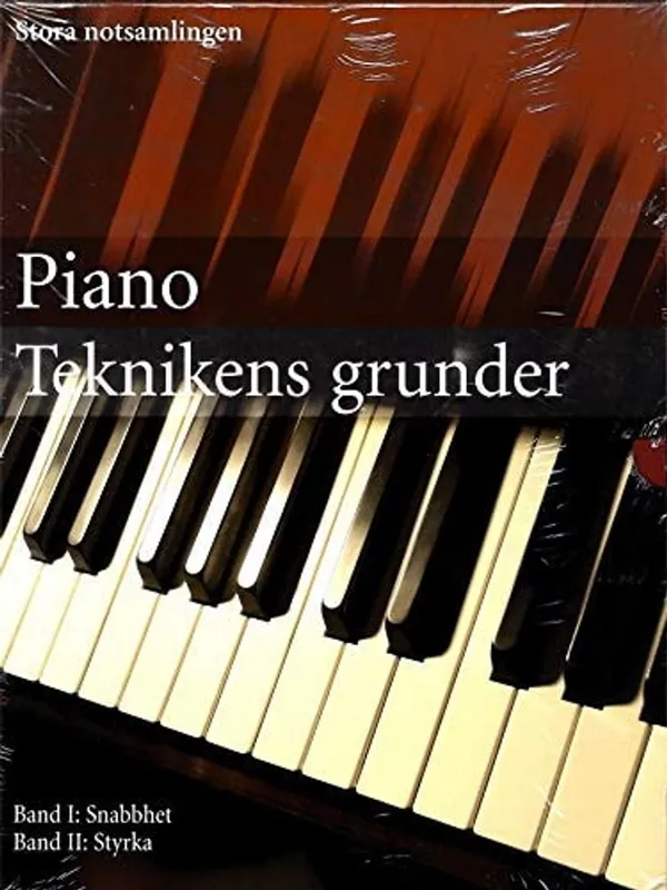 Piano the basics of technique,vol 1 speed, vol 2 strength boxed set,the big music collection - Nn Goedkoop