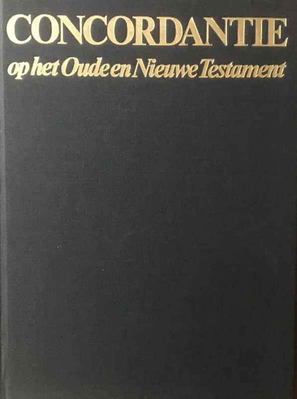 Flitsaanbieding Concordantie op het Oude en Nieuwe Testament in de nieuwe vertaling van het Nederlandsch Bijbelgenootschap - Div