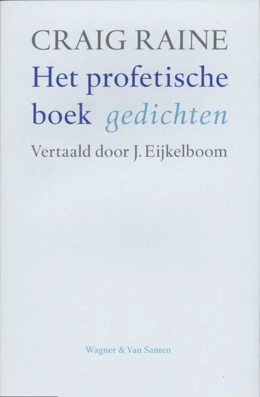 Profetische boek - Craig Raine Favoriet