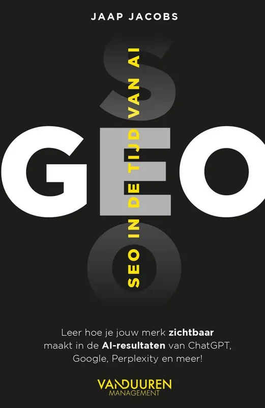 GEO. SEO in de tijd van AI / Druk 1 Korting