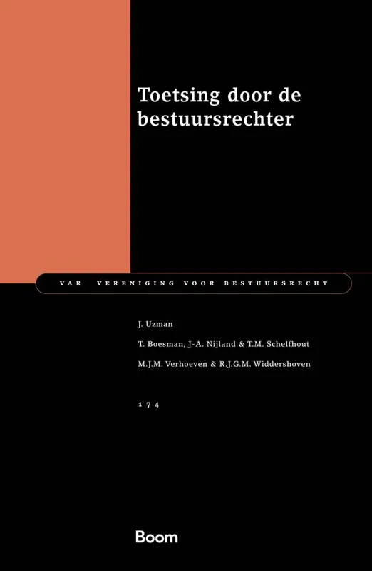 Laatste Versie Toetsing door de bestuursrechter / Druk 1