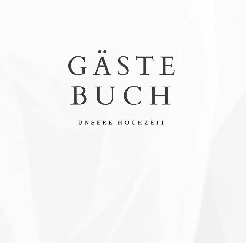 Gästebuch "Unsere Hochzeit"- Hochzeitsgästebuch Premium Hardcover 78 Seiten / 1 Edition Laatste Versie