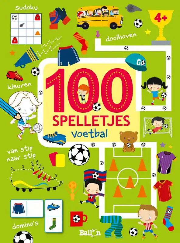 100 spelletjes - Voetbal / Druk 1 Goedkoop