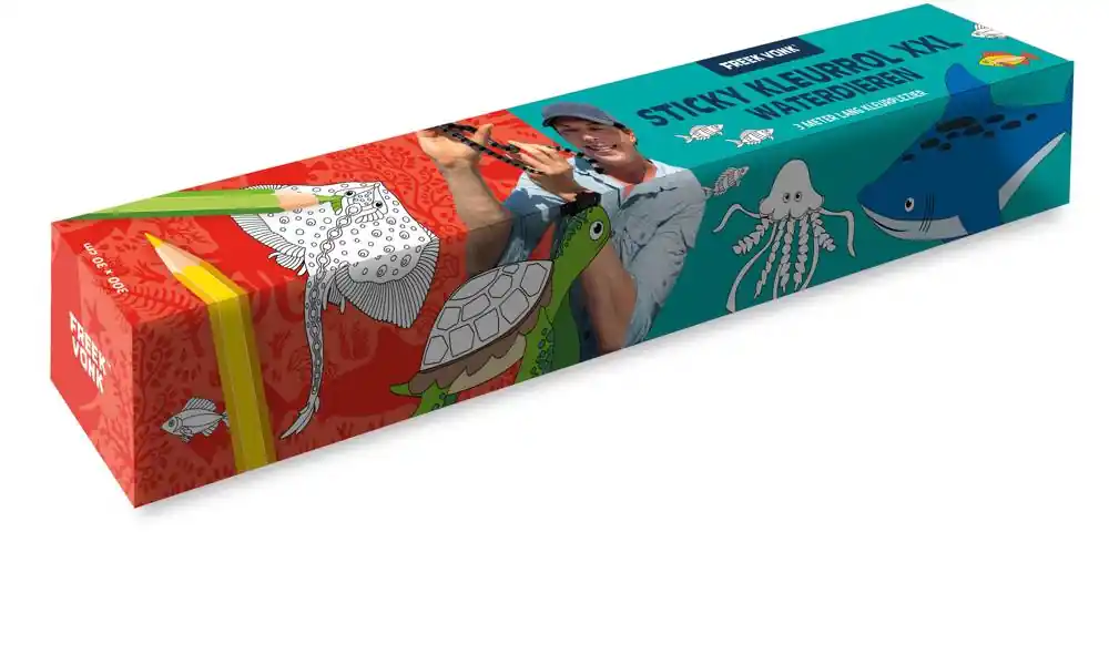 Freek Vonk Sticky kleurrol - Waterdieren / Druk 1 Betaalbaar