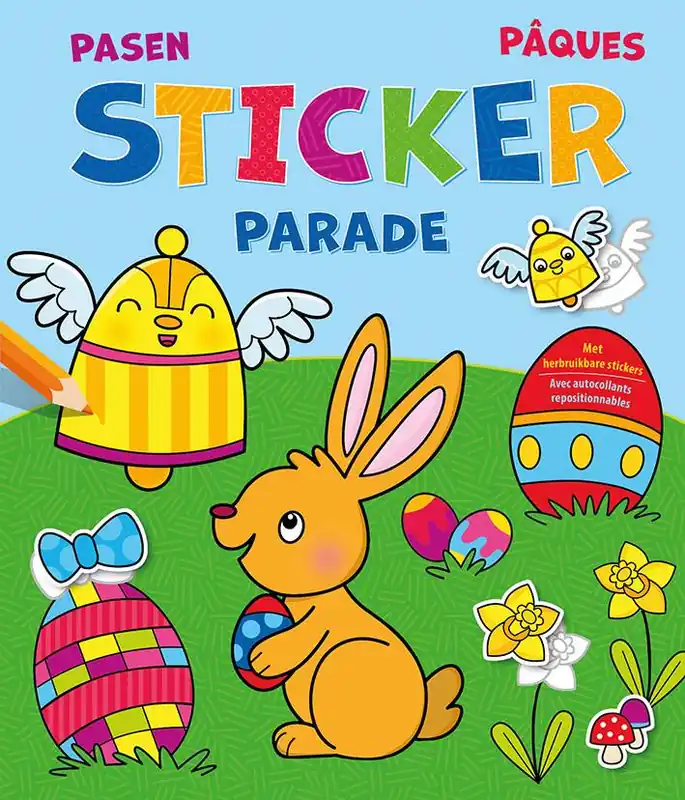 Pasen Sticker Parade / Pâques Sticker Parade / 1st Edition Op = Op
