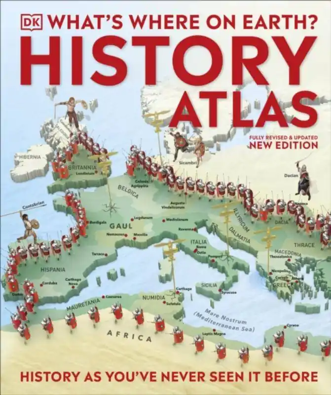 Populair What's Where on Earth? History Atlas